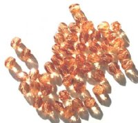 50 6mm Faceted Rosaline Beads